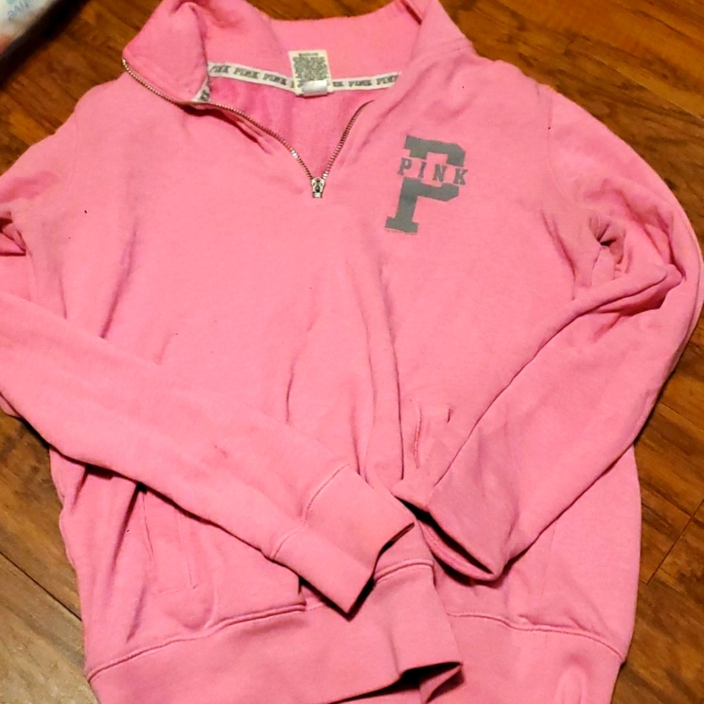 Pink pull over